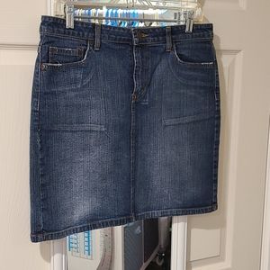 Denim skirt size 12